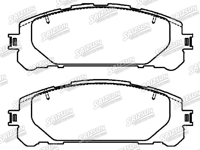Brake Pad Set:04465-02530