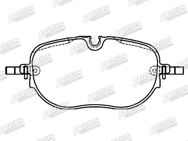 Brake Pad Set:1EA 698 151 L