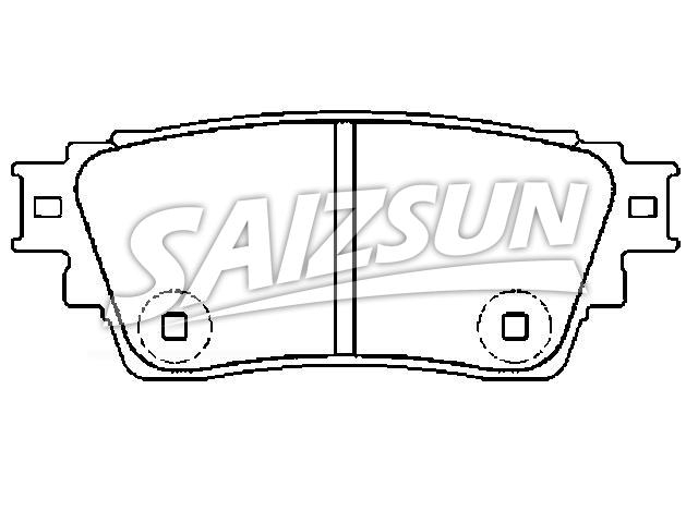 Brake Pad Set:4605B987