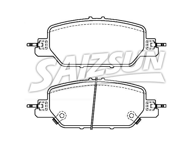 Brake Pad Set:43022-TLA-A00