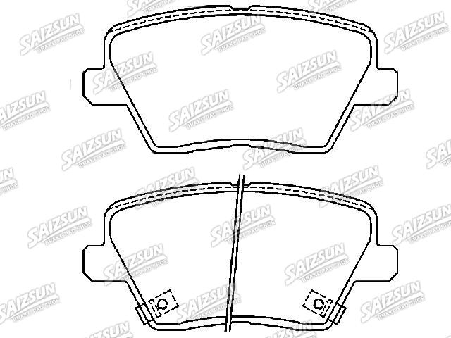 Brake Pad Set:58302-G4A30