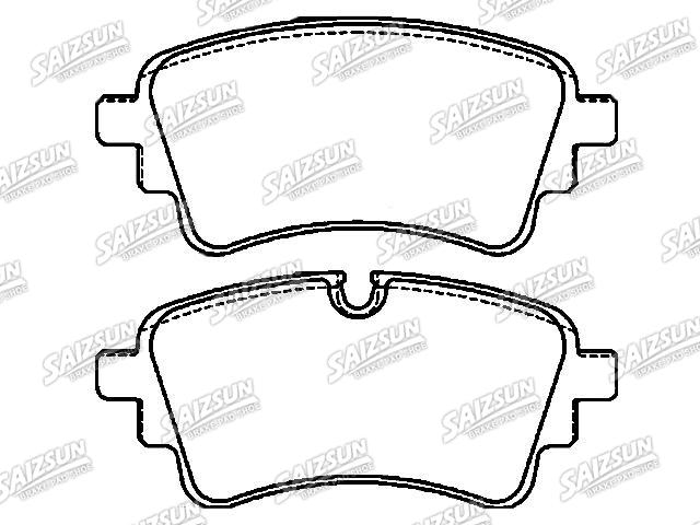 Brake Pad Set:8W0 698 451 AP
