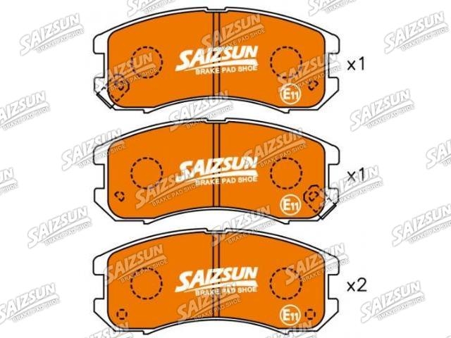 Brake Pad Set:G0YK-33-23ZA