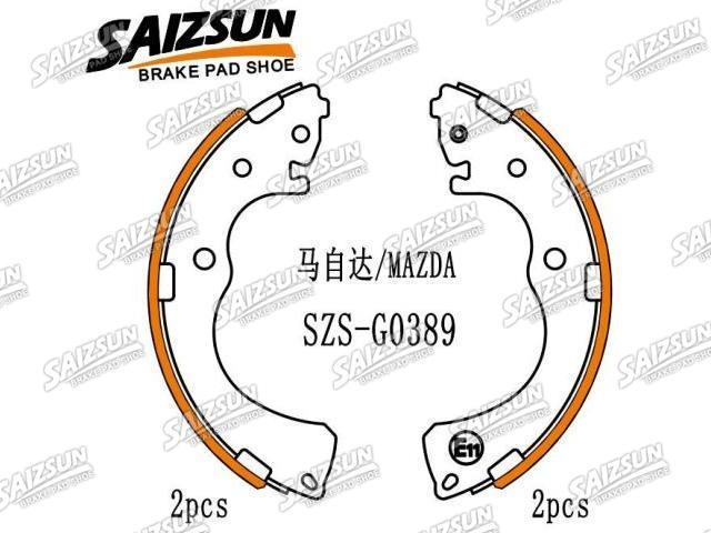 Brake Shoe Set:K3411
