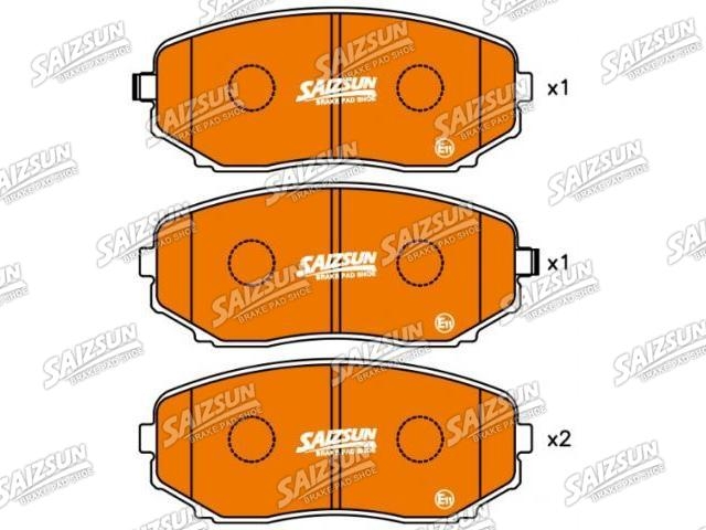 Brake Pad Set:L2Y6-33-23Z