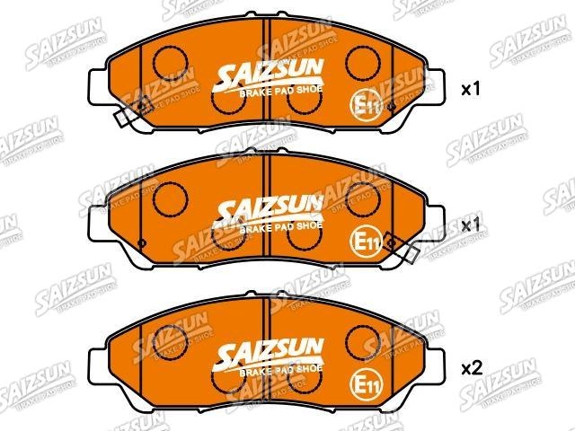 Brake Pad Set:45022-STX-A00