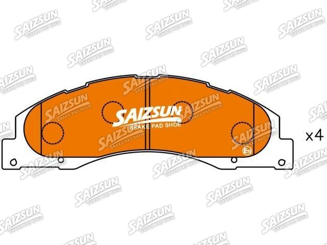 Brake Pad Set:8C2Z-2001-C