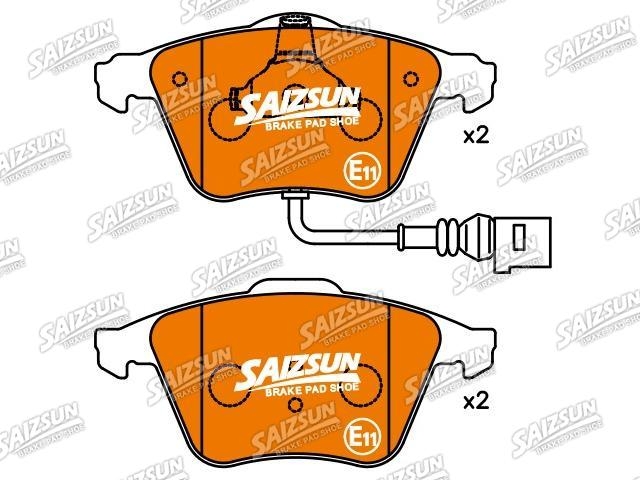 Brake Pad Set:8J0 698 151 A