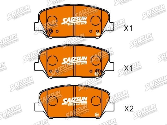 Brake Pad Set:58101-2MA00