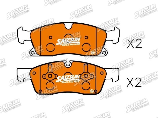 Brake Pad Set:007 420 80 20