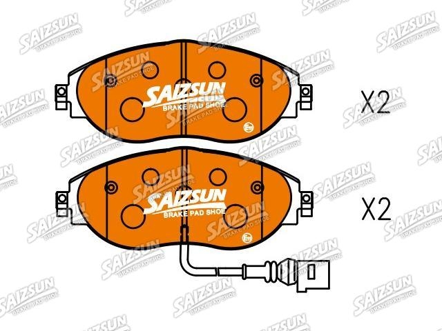 Brake Pad Set:3C0 698 151 F