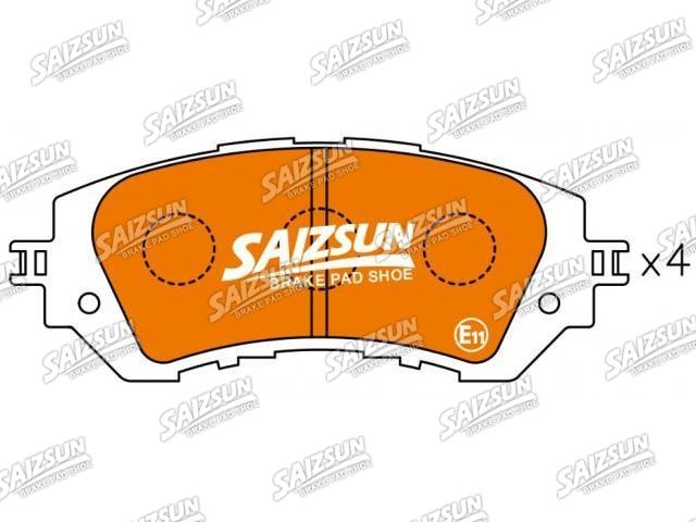Brake Pad Set:04465-0D190