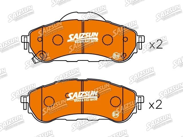 Brake Pad Set:EB3C-2M007-AA