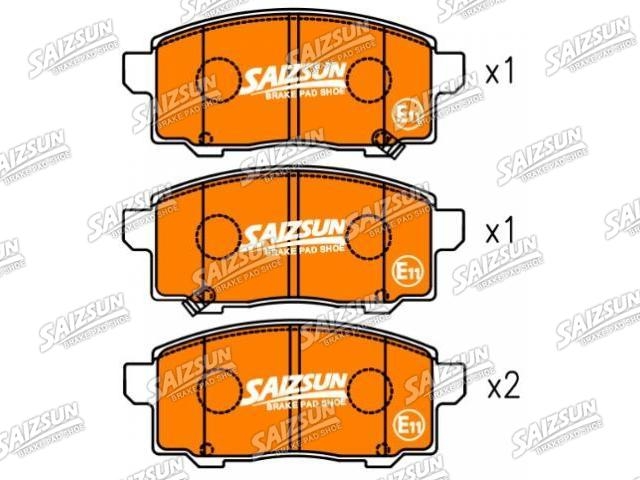 Brake Pad Set:55200-D62Y00-C00
