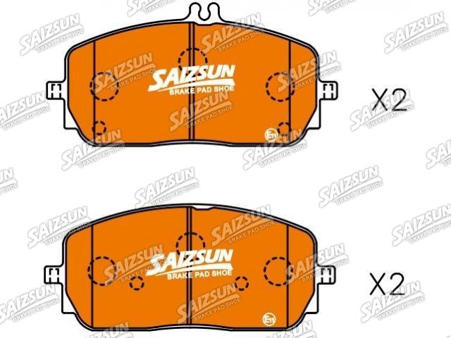 Brake Pad Set:000 420 72 00