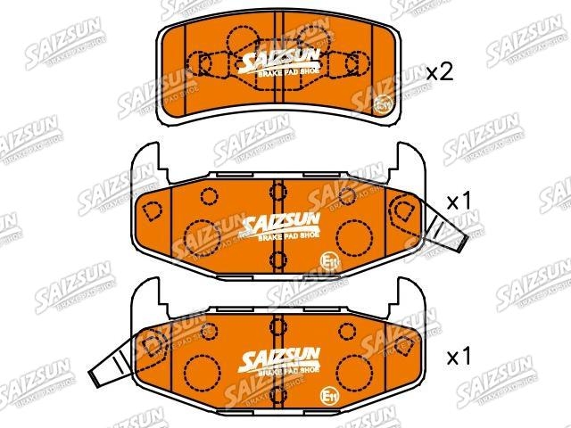 Brake Pad Set:12321443