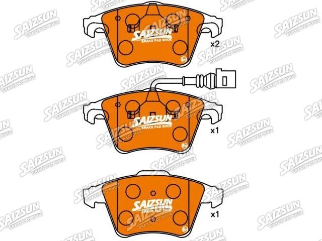 Brake Pad Set:7L6 698 151 B