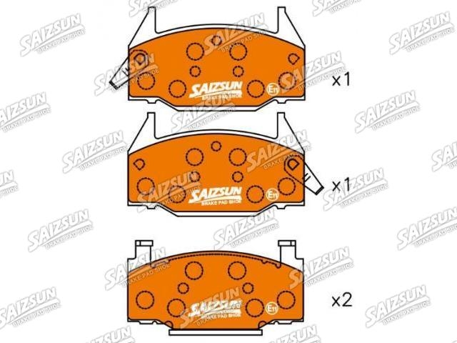 Brake Pad Set:D139-7071