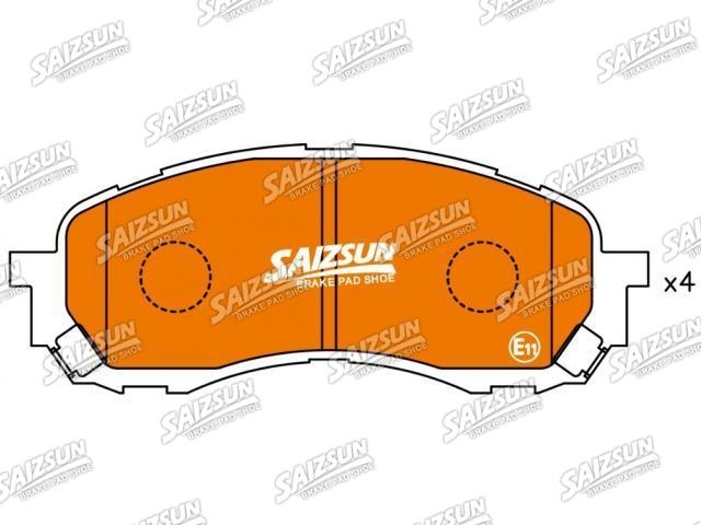 Brake Pad Set:26296-AE150