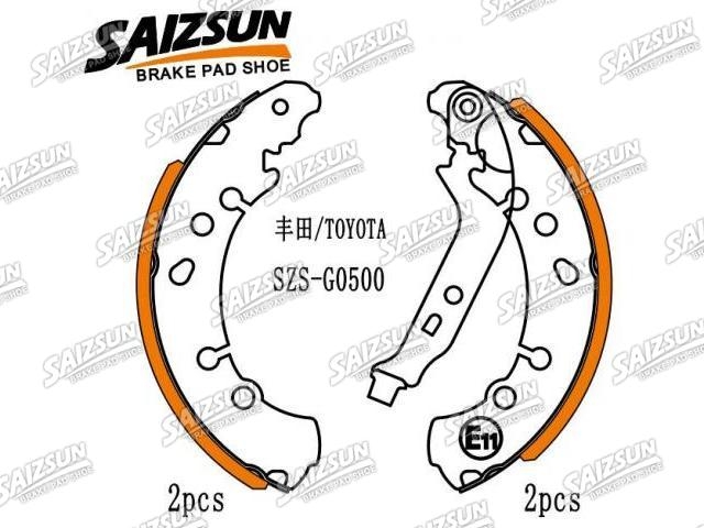 Brake Shoe Set:04495-0D040