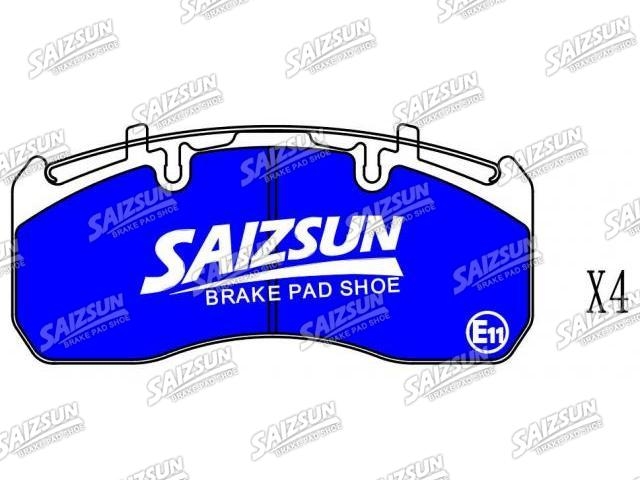 Brake Pad Set:2 056 871 2