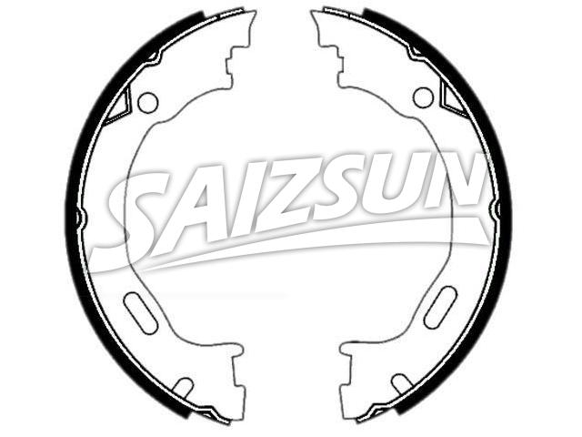 Brake Shoe Set:163 420 02 20