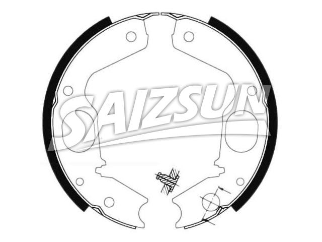Brake Shoe Set:MB618914