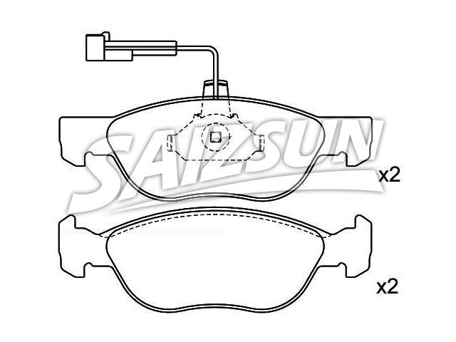 Brake Pad Set:9 947 776