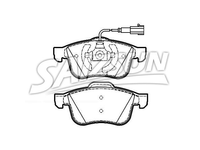 Brake Pad Set:77363599