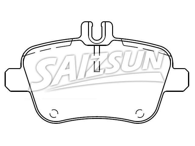 Brake Pad Set:006 420 23 20