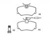 Brake Pad Set:4250.55