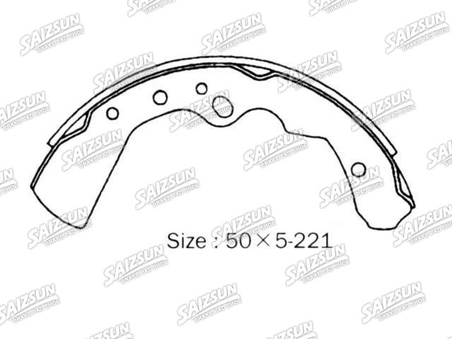 Brake Shoe Set Brake Shoe Set:41060-G3225