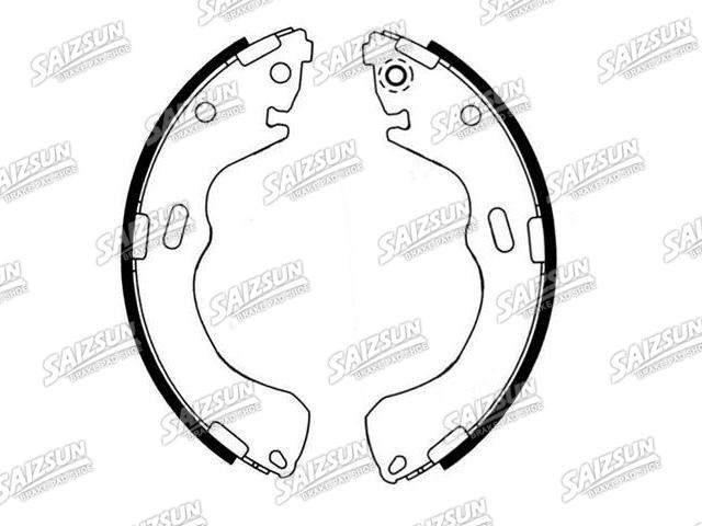 Brake Shoe Set Brake Shoe Set:G1YV-26-38ZA