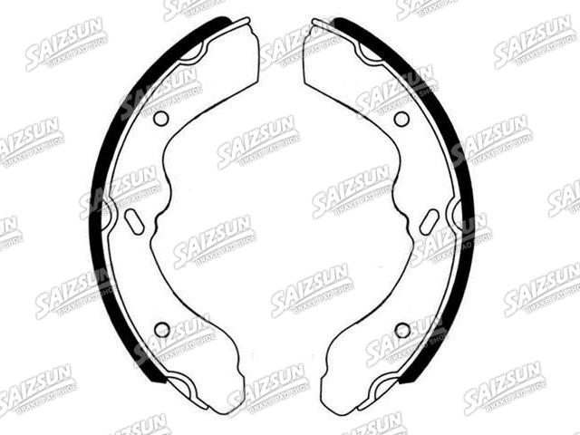 Brake Shoe Set Brake Shoe Set:K3408