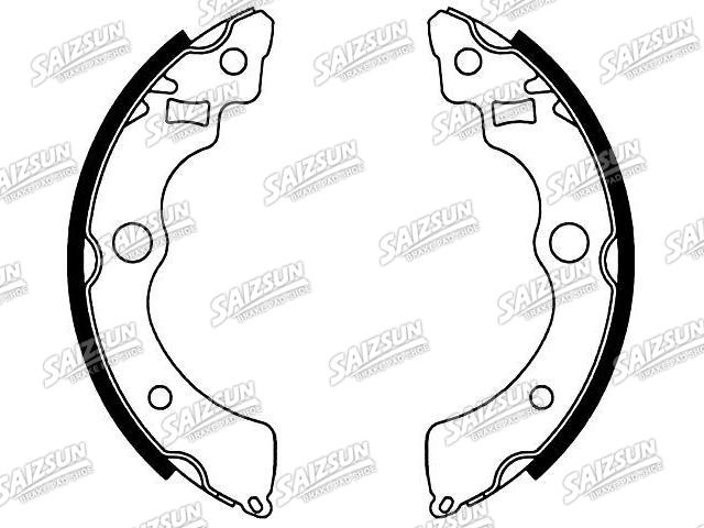 Brake Shoe Set Brake Shoe Set:43153-S2K-004