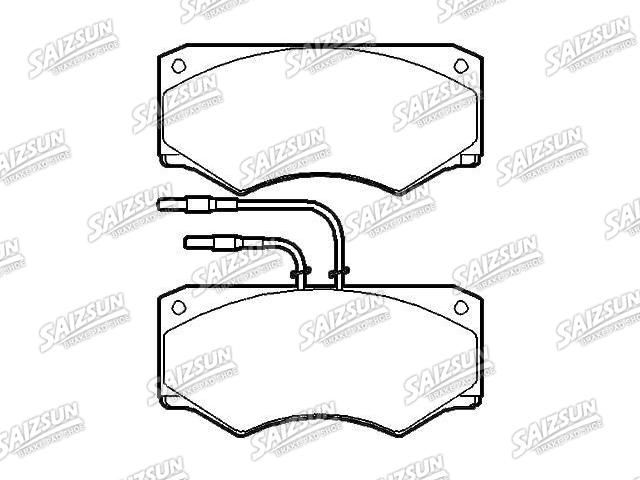 тормозная кладка Brake Pad Set:903 7770