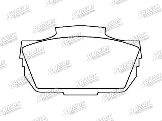 тормозная кладка Brake Pad Set:78 68 284