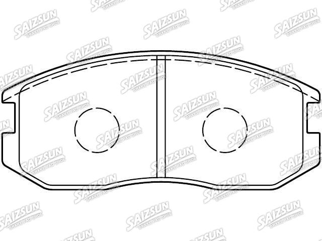 Pastillas de freno Brake Pad Set:MB699464