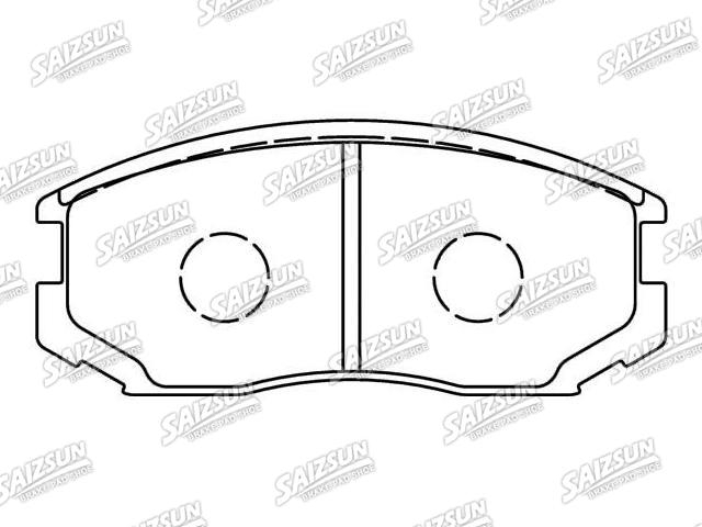 Pastillas de freno Brake Pad Set:04491-87401