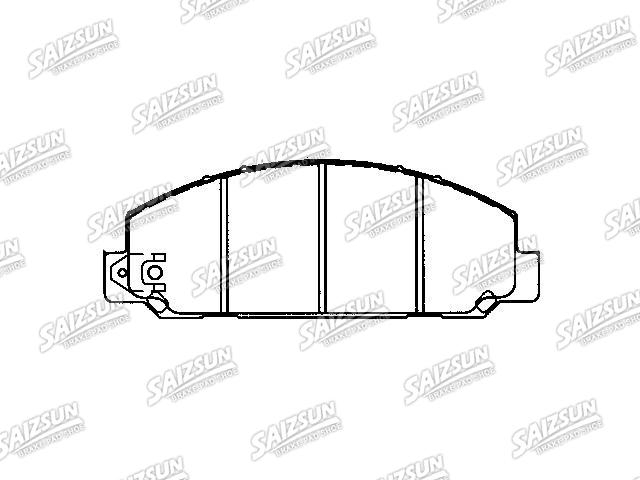刹车片 Brake Pad Set:04465-37280