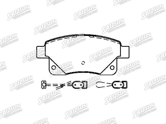 刹车片 Brake Pad Set:1554524