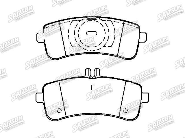刹车片 Brake Pad Set:006 420 69 20