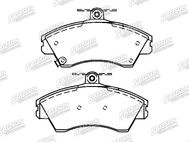 刹车片 Brake Pad Set:T11-3501080AC