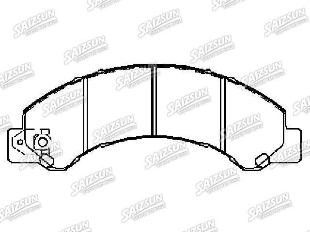 刹车片 Brake Pad Set:04465-37270
