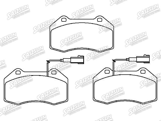 刹车片 Brake Pad Set:77365672