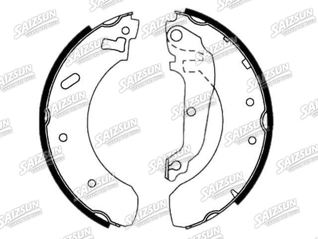 Brake Shoe Set Brake Shoe Set:GBS 90822