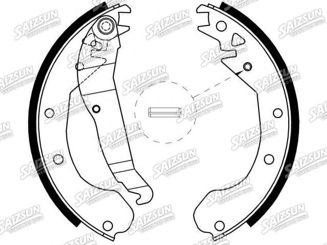 Brake Shoe Set Brake Shoe Set:1605 594