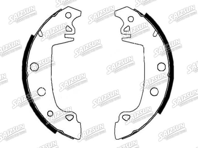 Brake Shoe Set Brake Shoe Set:95618240
