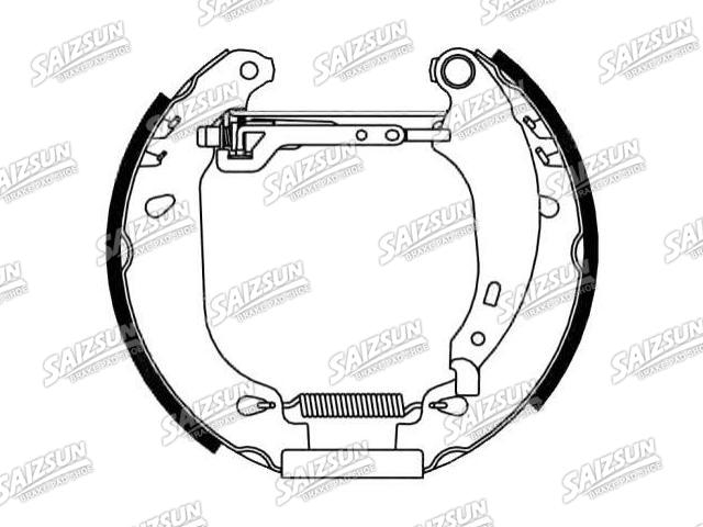 Brake Shoe Set Brake Shoe Set:4241.8J