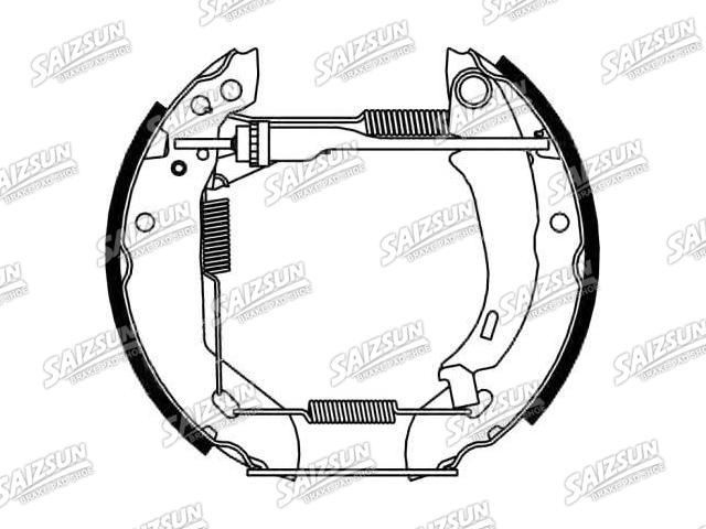 Brake Shoe Set Brake Shoe Set:95668072